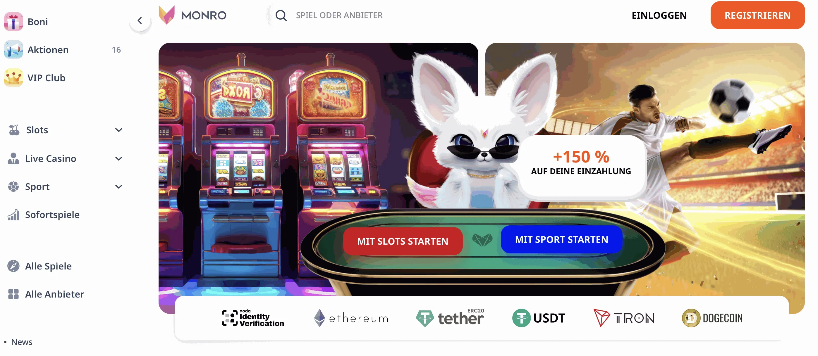 monro casino