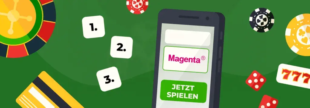 Magenta Online Casino bezahlen