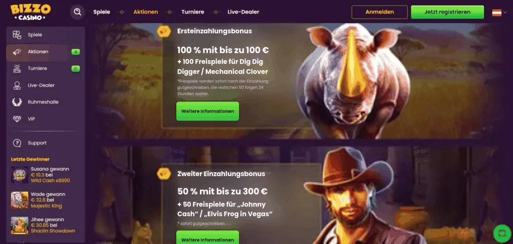 Bonusangebote Bizzo Casino Bizzo Casino Bonus 1024x487